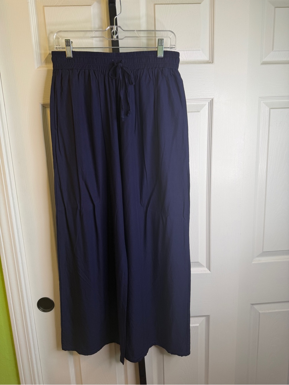 Lotus and Luna Wide Leg Rayon Pants, size Medium